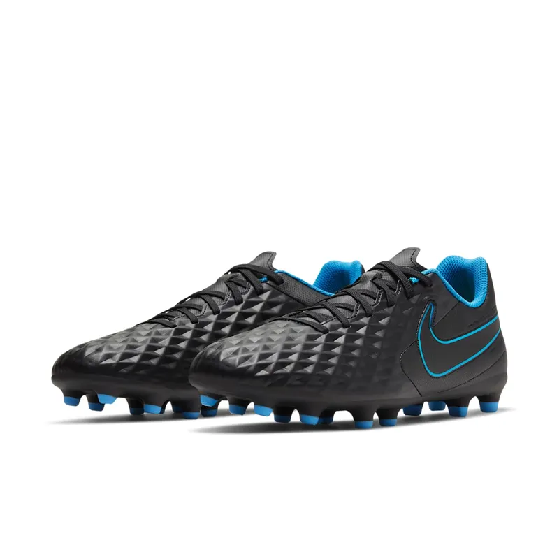 Nike Tiempo Legend 8 Club FG MG Black Light Photo Blue (AT6107-090)
