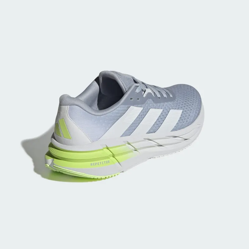 Adidas Adistar 3 Running Shoes Halo Silver / Zero Metalic / Pulse Lime (JI1245)