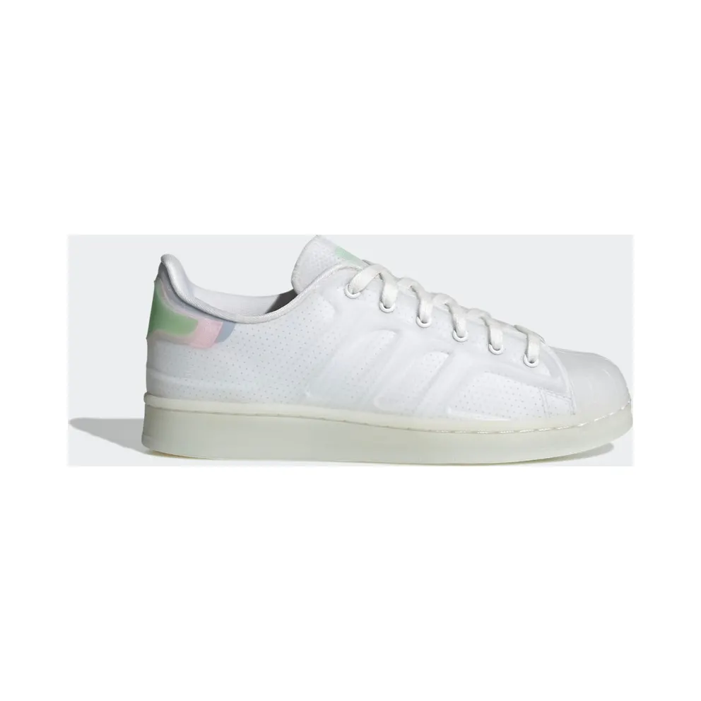 adidas Superstar Futureshell Schuh Cloud White / Cloud White / Glory Mint (H06582)