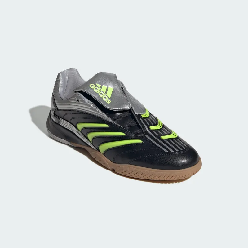 Adidas Predator Sala Core Black / Signal Green / Silver Metallic (JQ3917)