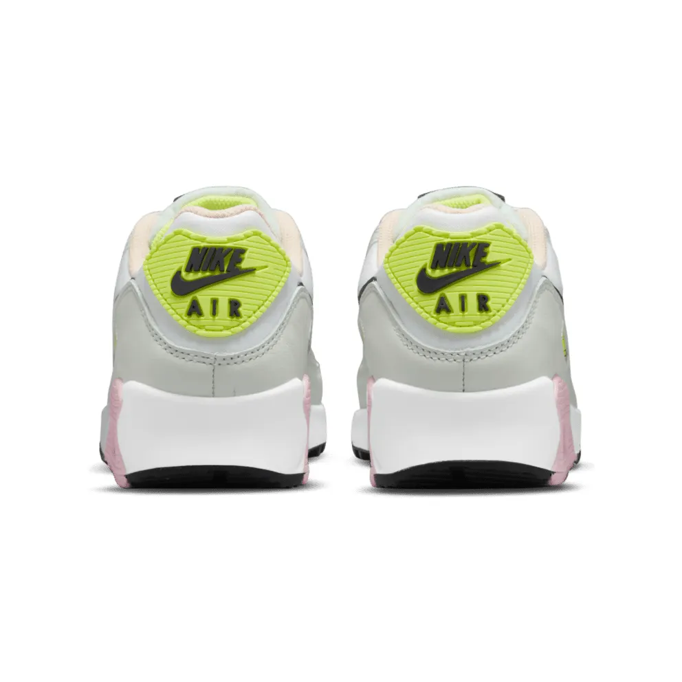 Nike Air Max 90 White Volt Green Glow (W) (CZ1617-100)