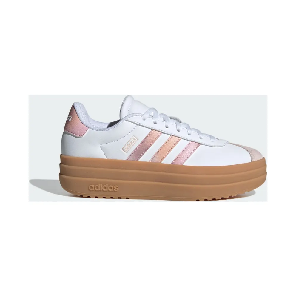 Adidas VL Court Bold Lifestyle Kids Cloud White / Powder Coral / Gum (JS0871)