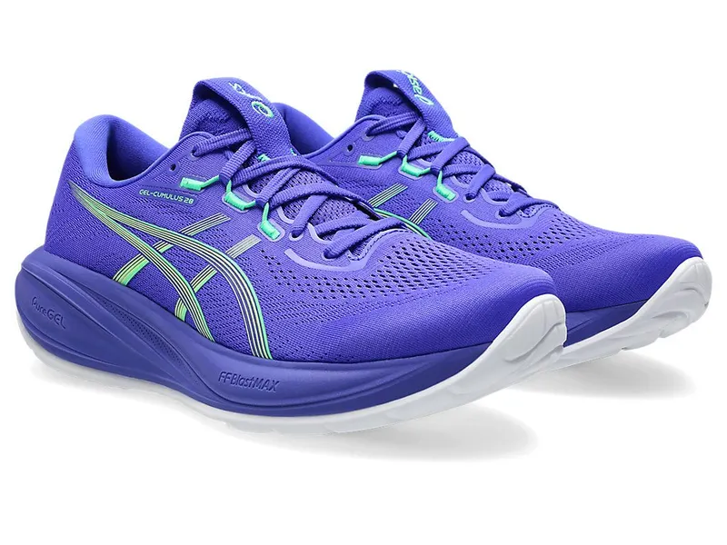 ASICS GEL-CUMULUS 28 “Cobalt Burst / Illuminate Green” (1011C143-401)