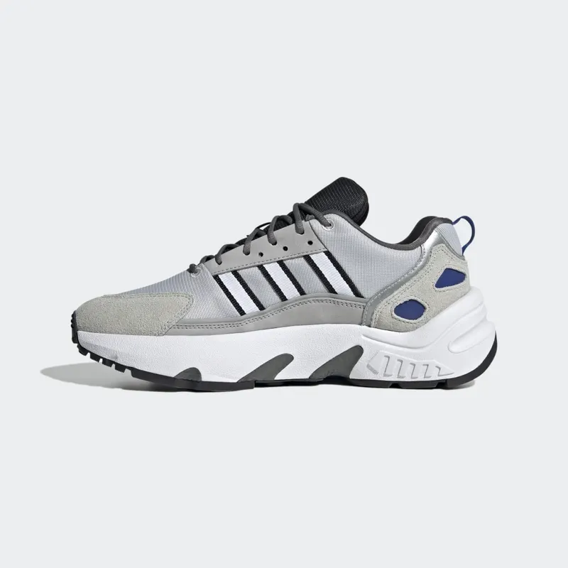 Adidas ZX 22 BOOST Grey Two / Cloud White / Semi Lucid Blue (HP2771)