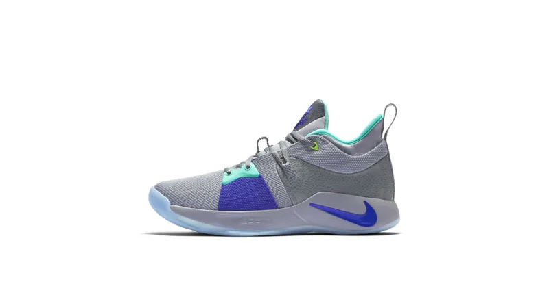 Nike PG 2 Pure Platinum Pure Platinum/Neo Turquoise-Wolf Grey (AJ2039 002)