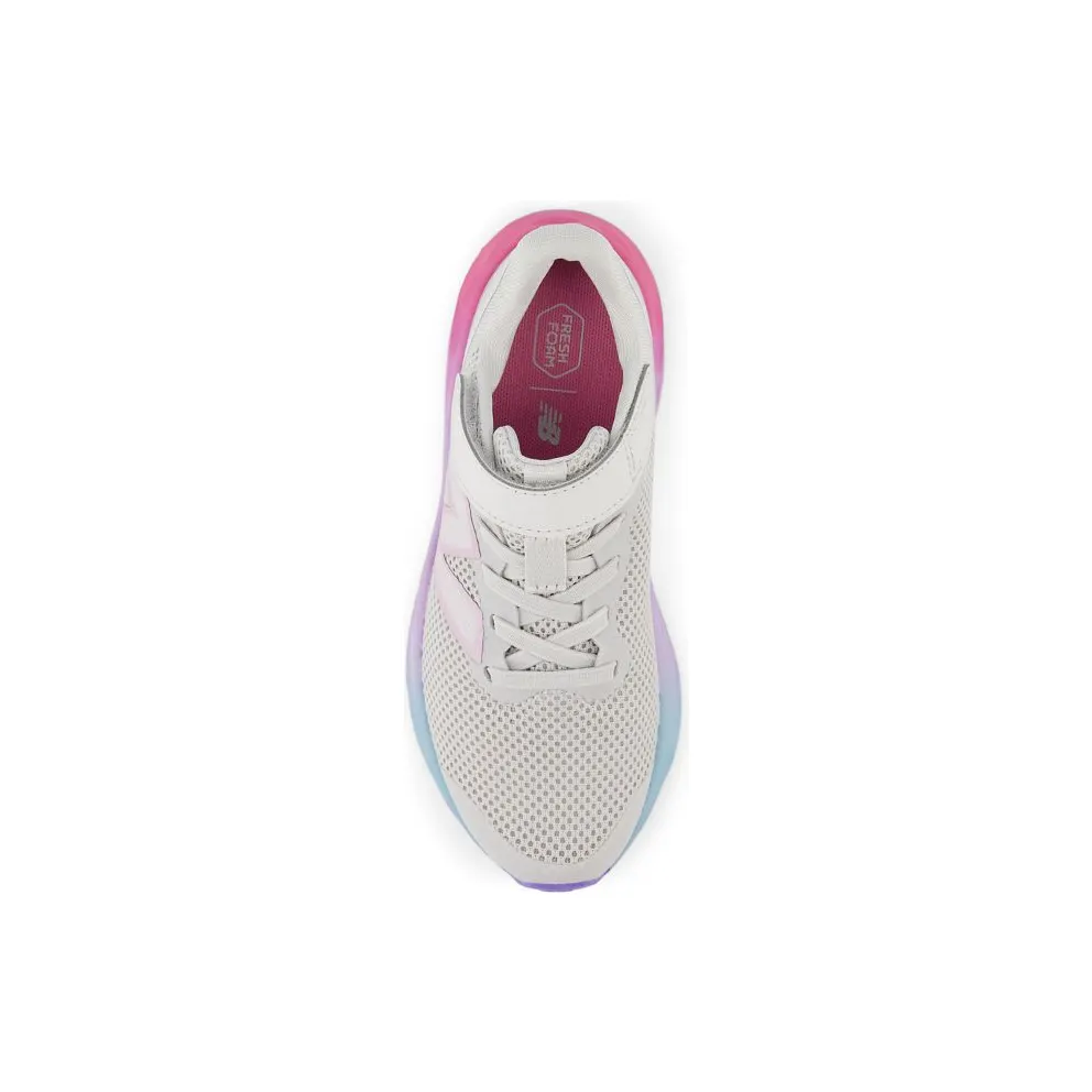 New Balance Fresh Foam Arishi v4 Bungee Lace Grey Matter Mid Century Pink Lilac Glo (PAARIGR4)