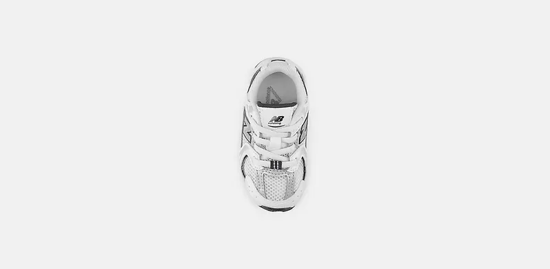 NEW BALANCE 530 BUNGEE LACE “NB WHITE / NATURAL INDIGO / Silver Metallic” (IZ530SB1)
