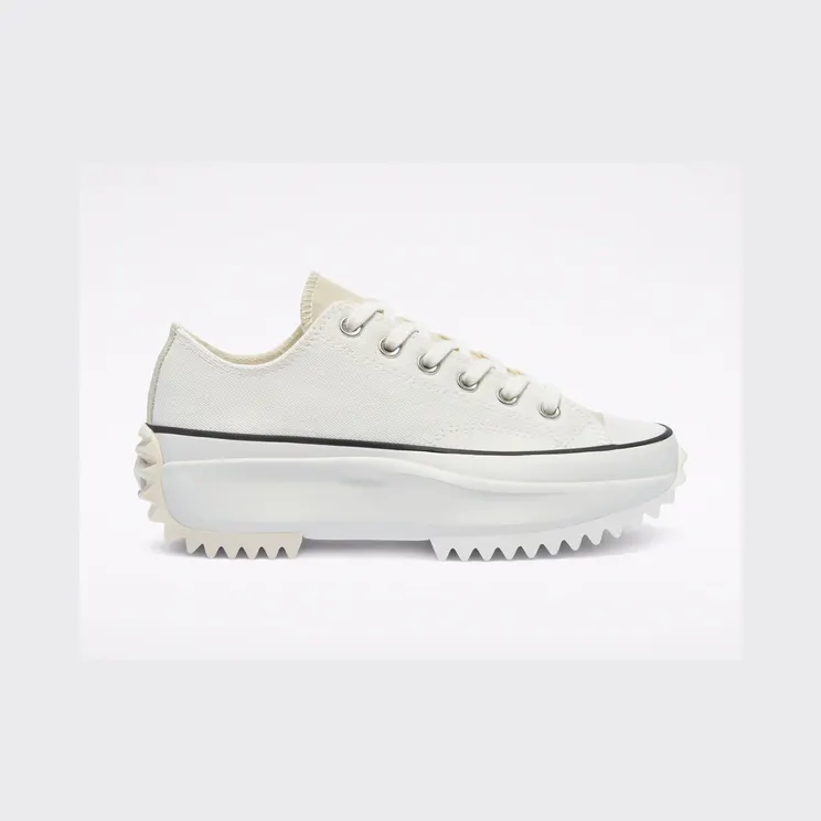 Converse Summer Denim Run Star Hike Low Top Vintage White/egret/zwart (171895C)