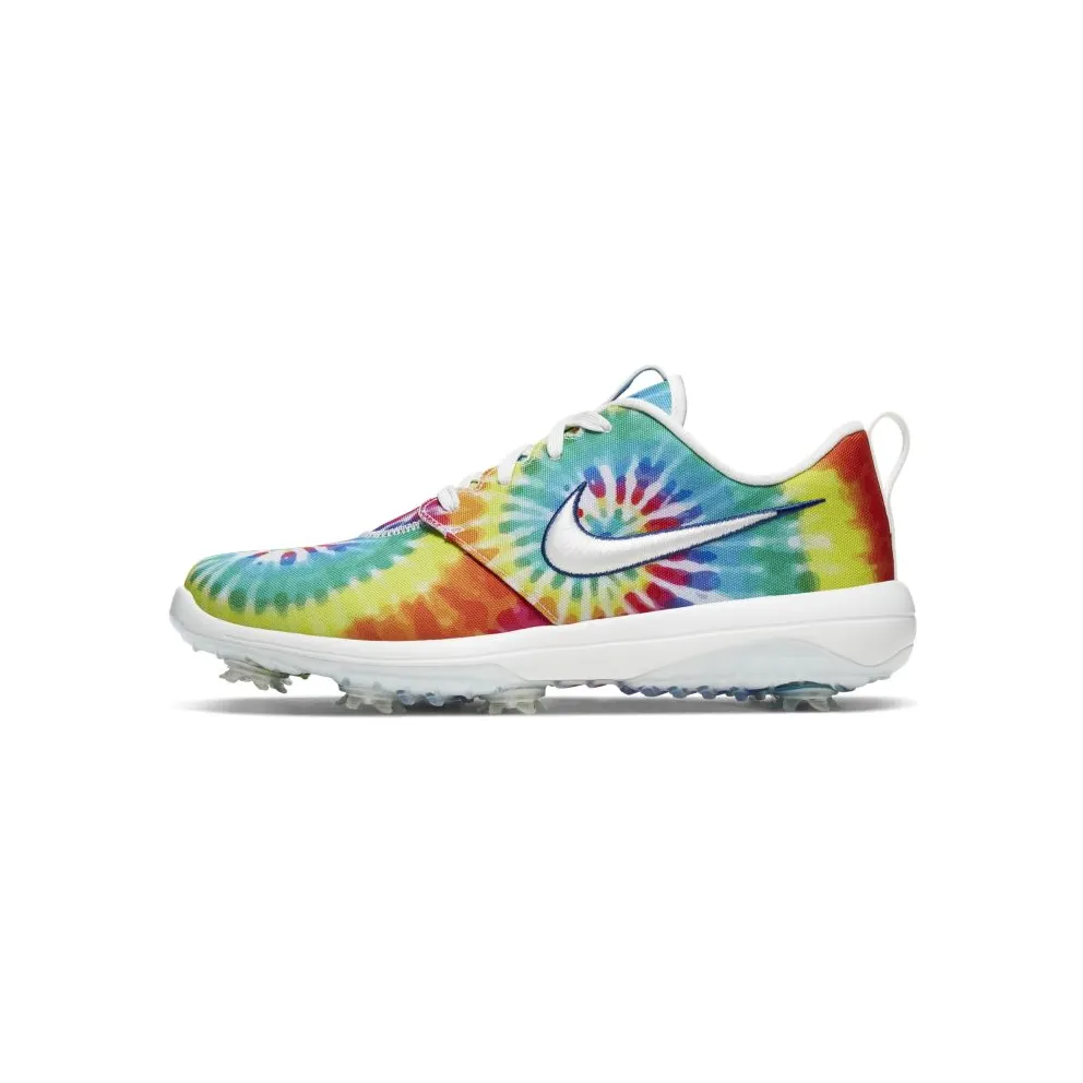 Nike Roshe G Tour Tie Dye Summit White/Lemon Venom-Deep Royal-White (CK1222-100)