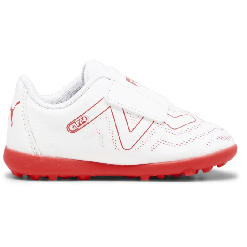 Puma FUTURE PLAY TT V Inf PUMA WHITE-FIRE ORCHID für Kids, weiß, Größe 37 EU / 4 Kids UK (107396)