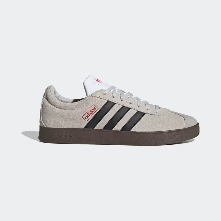 adidas VL Court Lifestyle Skateboarding SuÃ¨de Grey One / Core Black / Better Scarlet (HQ1802)