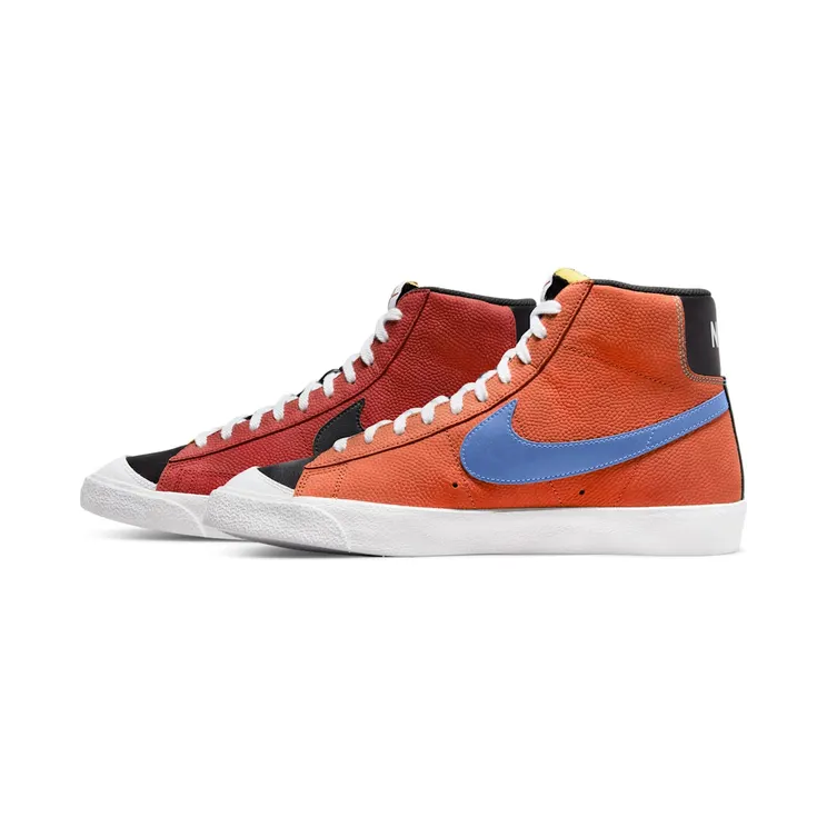 Nike Blazer Mid ’77 EMB NBA WNBA 75th Anniversary “Washed Teal / White / University Gold / Gym Red” (DN1718-300)