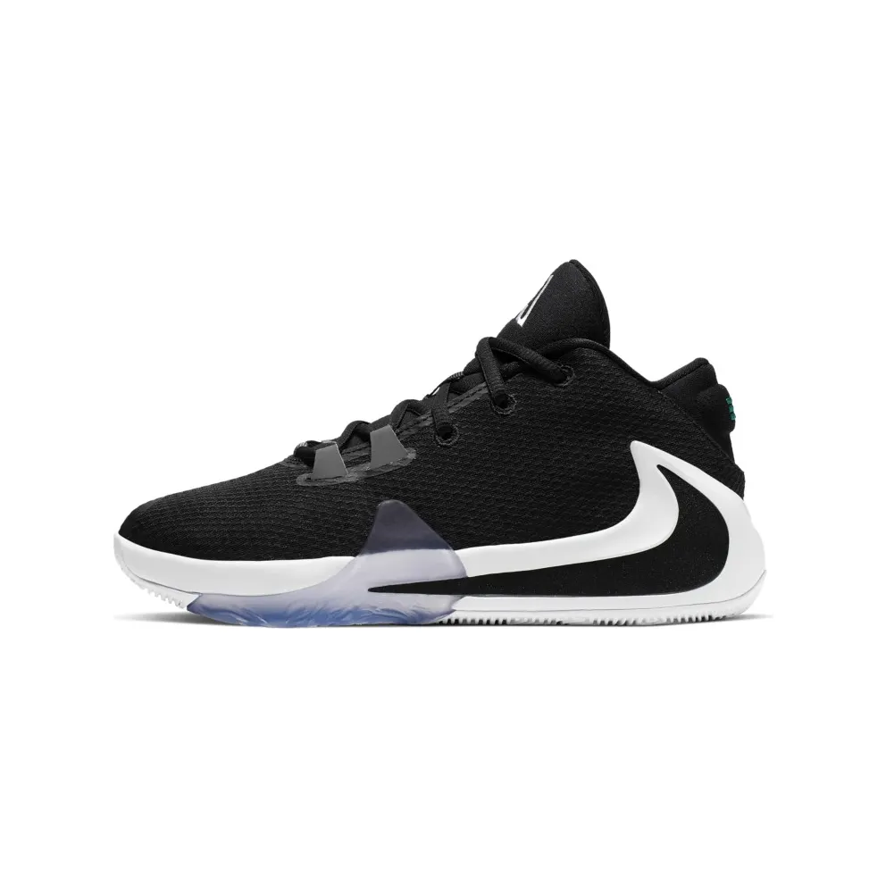 Nike Zoom Freak 1 Black White (GS) Black/Black-White-Lucid Green (BQ5633-001)