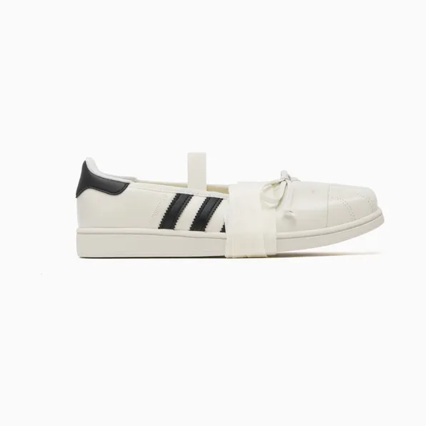 Jennie x adidas Superstar Square Ballet – “Off White / Core Black / Core White” (LB3786)