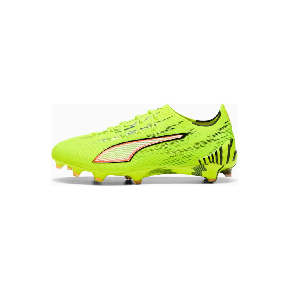 Puma Ultra 6 Ultimate FG Yellow Alert Black Glowing Red Lime Squeeze (108699-01)
