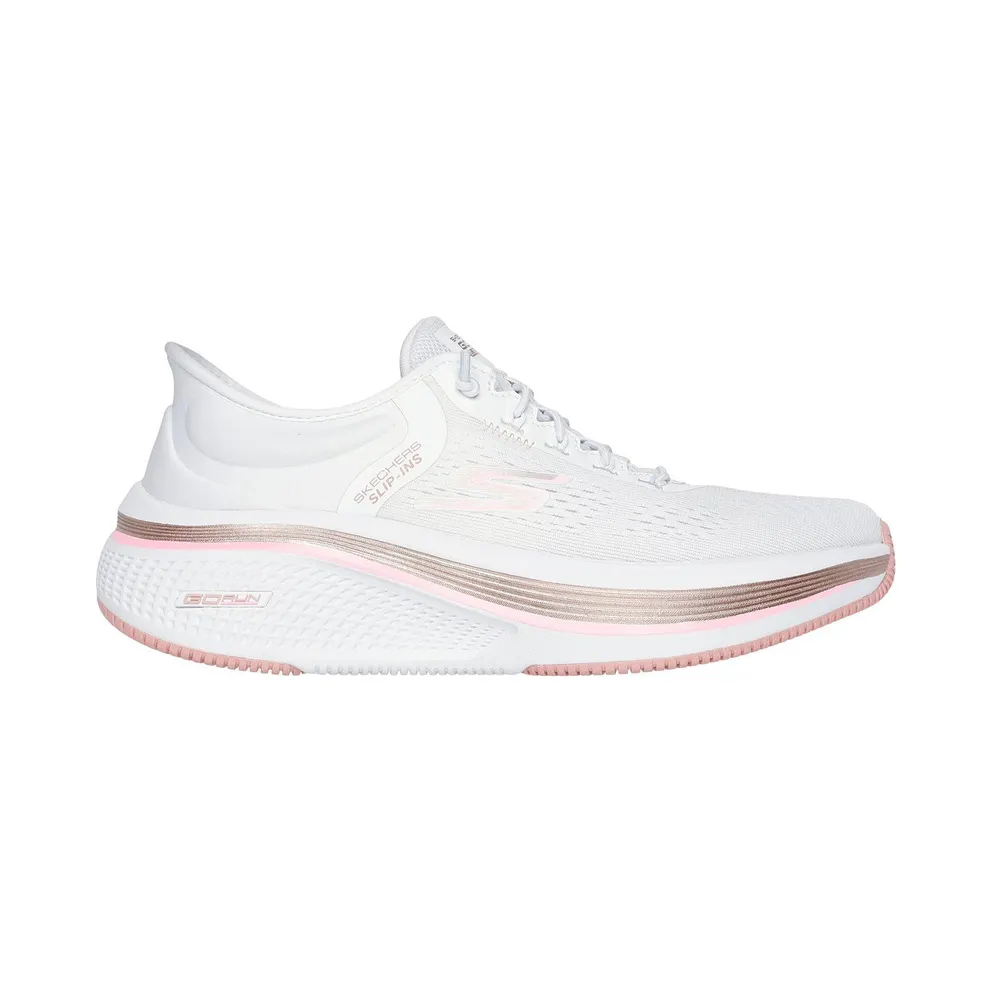 Skechers Slip-ins: GO RUN Elevate 2.0 – Banyan Sneaker Weiß/Rosa
