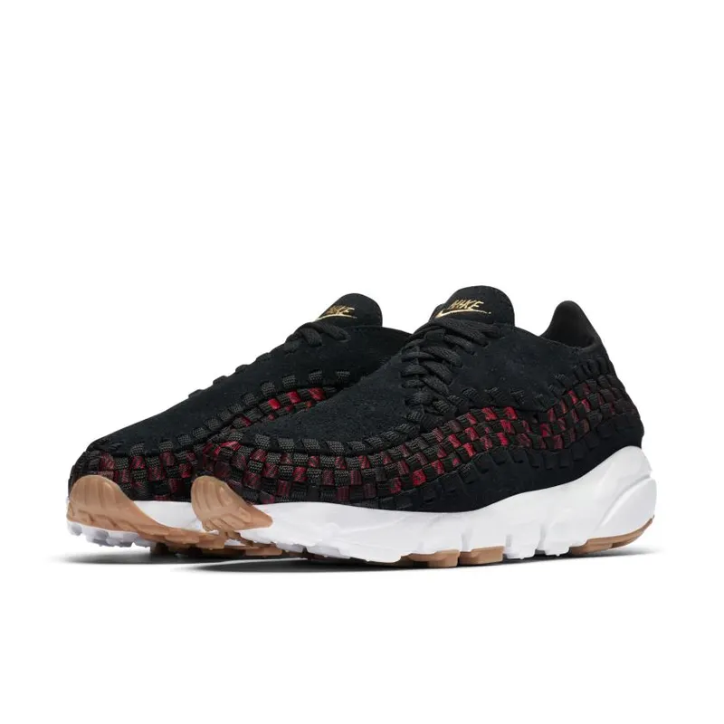 Nike Air Footscape Woven N7 2017 (W) Black/Black-University Red-Gum Medium Brown (AA0508-001)