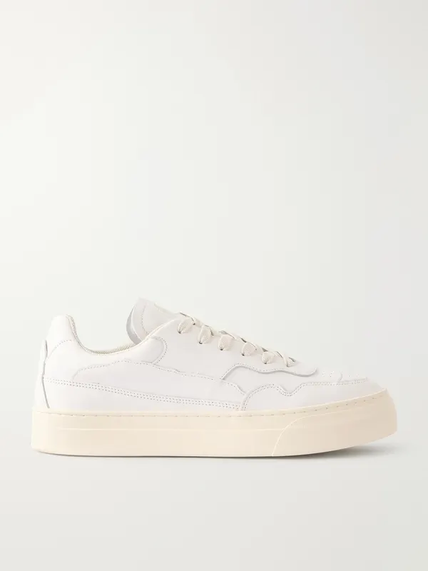 Omni Matta Leather Sneakers White (OM06100)