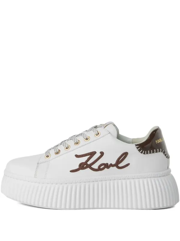 Karl Lagerfeld mit dicker Sohle – White (KL42372C100)