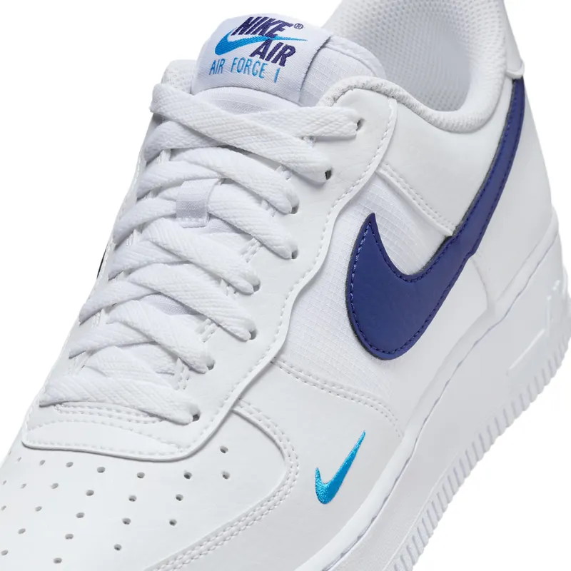 Nike Air Force 1 Low “White Light Photo Blue Deep Royal Blue” (HF3836-100)
