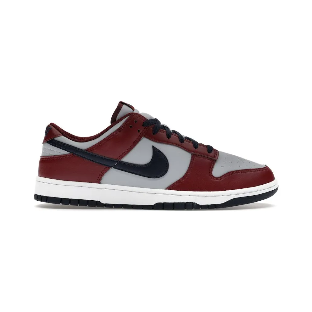 Nike Dunk Low Retro Wolf Grey Obsidian Dark Team Red (HF5441-003)