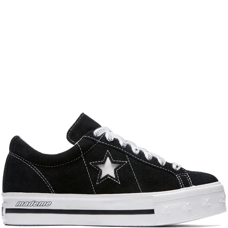 Converse One Star Platform Ox MadeMe Black (W) (562959C)