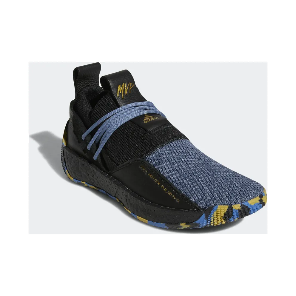 adidas Harden Vol. 2 LS MVP (2018) Core Black/Gold Metallic/Trace Royal (F36840)