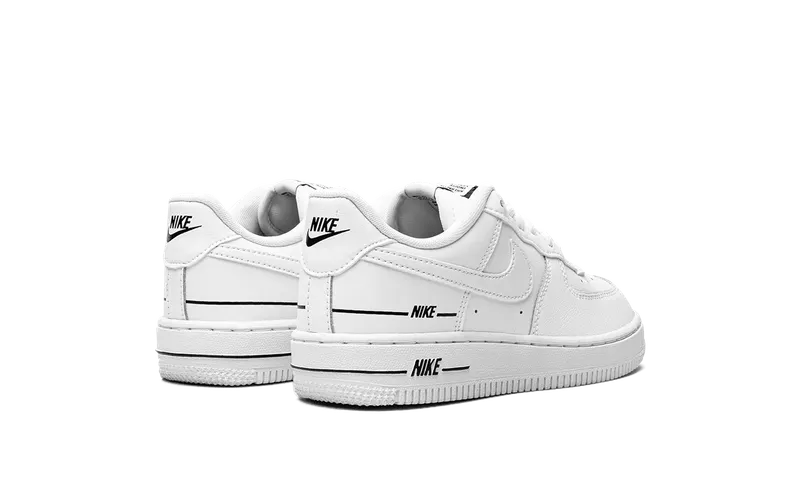 Nike Air Force 1 LV8 3 (PS) “White black Air Force ps” (CJ4113-100)