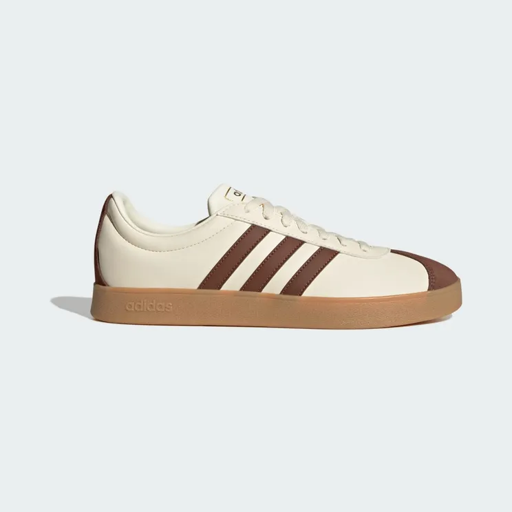 adidas VL Court 2.0 “Cream White / Preloved Brown / Gum” (ID6016)