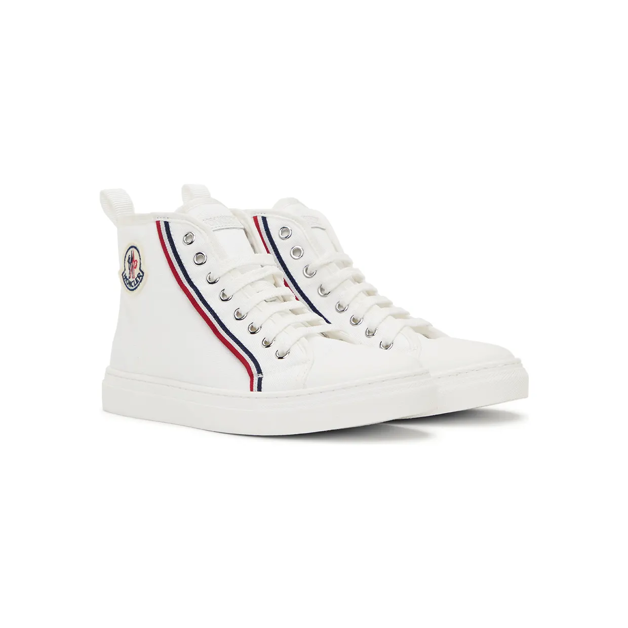 Moncler Enfant Kids White Anyse II High-Top Sneakers (H19544M71600M1892) (4)