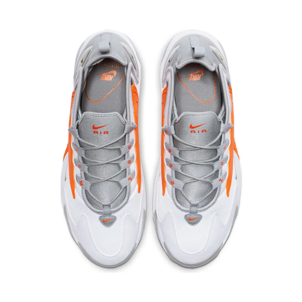 Nike Zoom 2K “White / Total Orange / Light Smoke Grey” (CW2372-100)