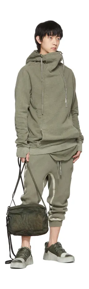 Boris Bidjan Saberi SSENSE Exclusive Khaki Bamba 2.1 Sneakers (SSNSx12) (5)