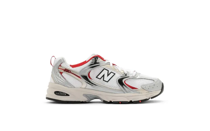 New Balance 530 White Grey Red (MR530ZNR)