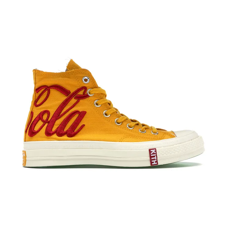 Converse Kith x Coca-Cola x Chuck 70 Hi ‘China’ Yellow/Red (162985C)
