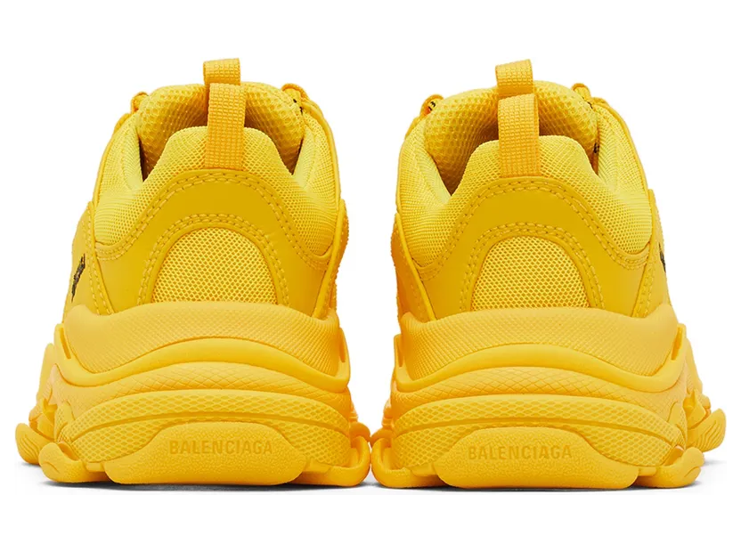 Balenciaga Kids Kids Yellow Triple S Sneakers (654251-W2CA6-7010) (2)