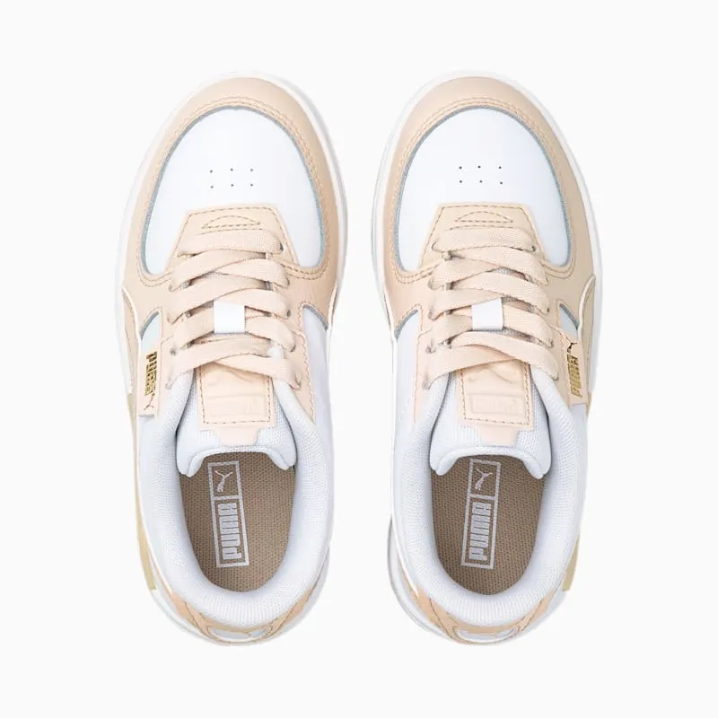 PUMA Cali Dream Lth Kids’ White/Shifting Sand (385675-01)