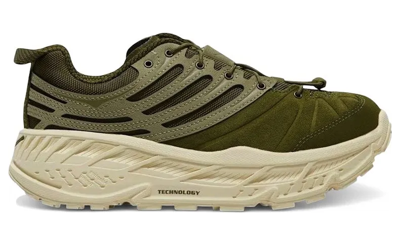 Hoka One Stinson EVO OG TP Moss Green Wild Mushroom (1166450-MRNW)