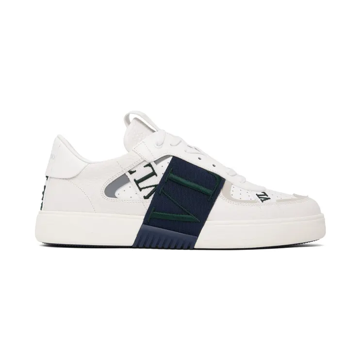 Valentino Garavani Off-White & Navy VL7N Sneakers (1Y2S0C58TJA)