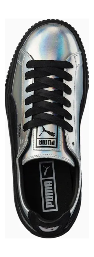 Puma Basket Platform Explosive Puma Black (W)