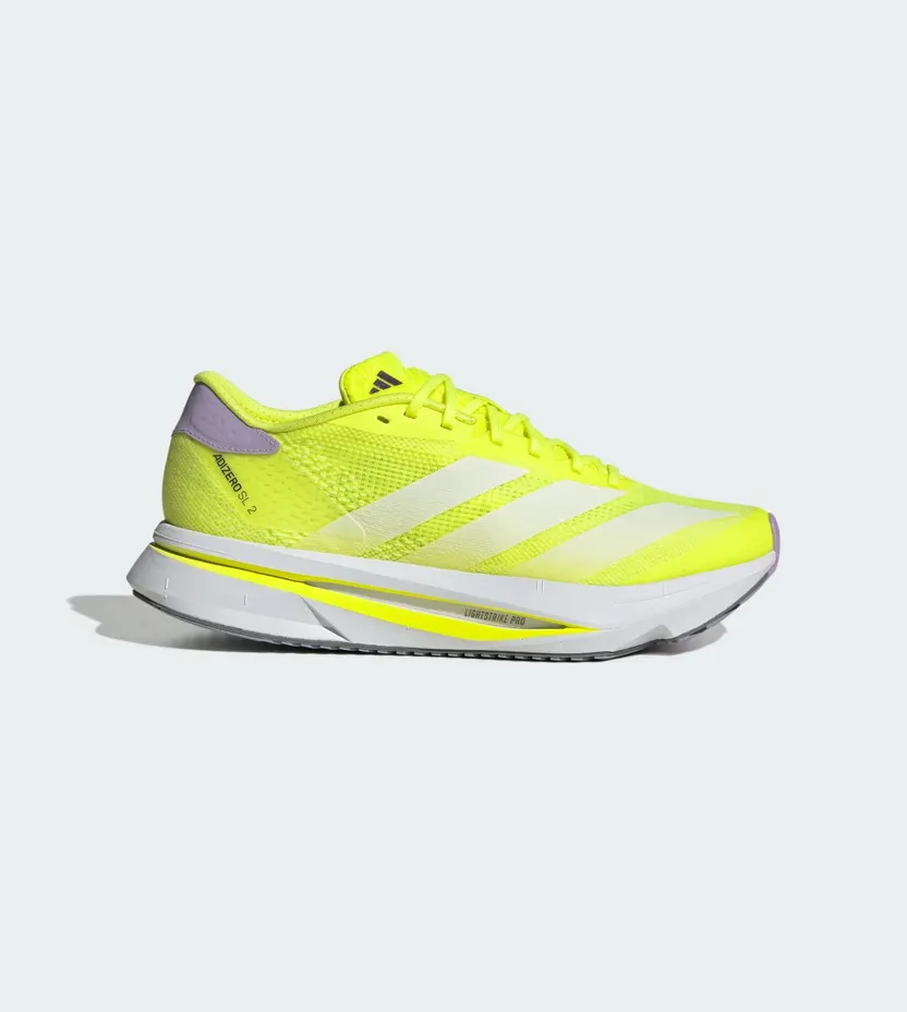 Adidas Adizero SL2 Solar Yellow / Cloud White / Powder Plum (JQ3123)