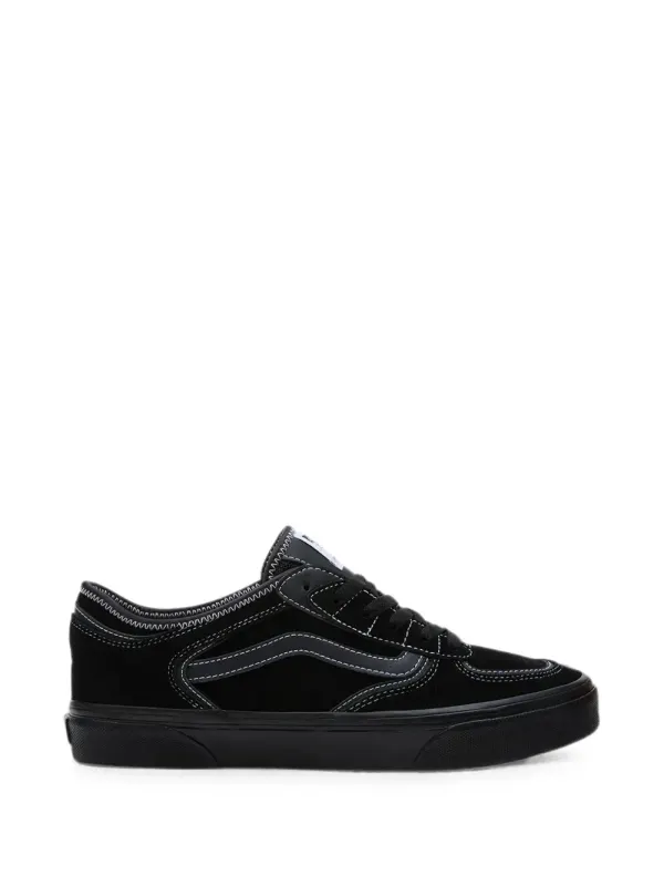 Vans Rowley Classic Sneakers mit Kontrastnähten – Schwarz (VN0009QJH1W1)