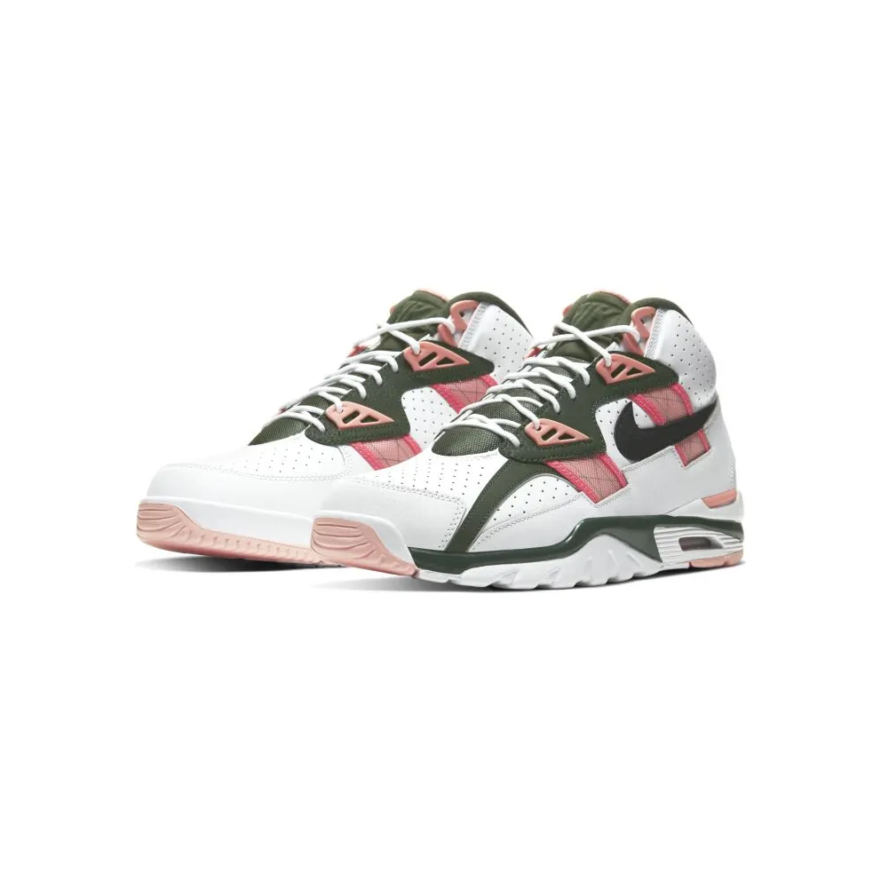 Nike Air Trainer SC High White Pink Green White/Black-Pink Quartz-Washed Coral (CU6672-100)