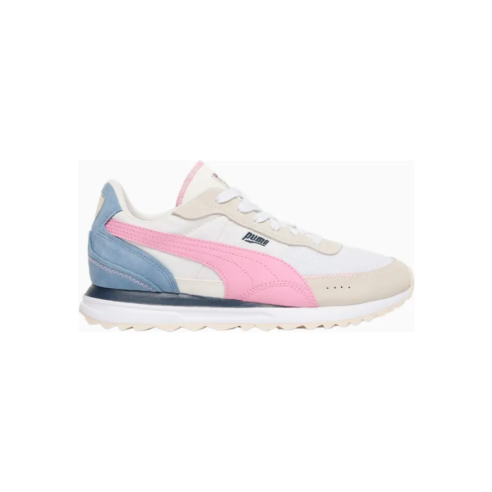 Puma Road Rider Suede Thunder uniseks Blau/Rosa/Weiß (399440-01)