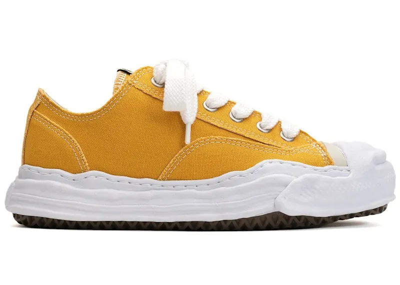 Maison Mihara Yasuhiro Hank OG Sole Canvas Low Yellow (A05FW702-YEL)