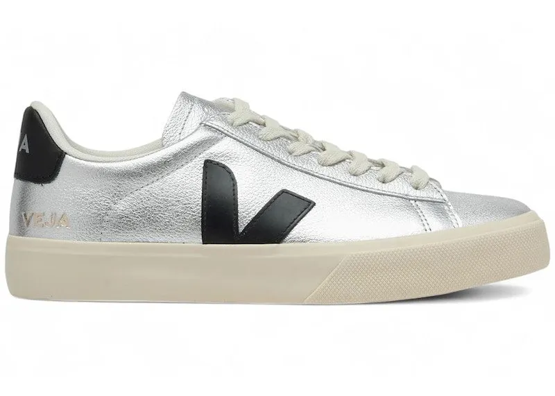 Veja Campo Leather Silver Black (CP0520786A)