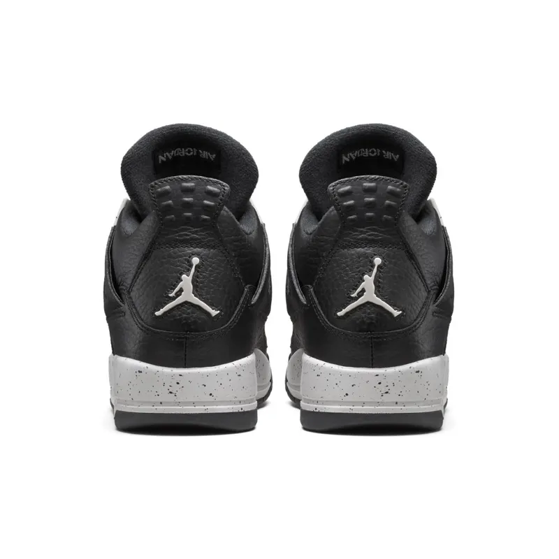 Jordan 4 Retro Oreo 2015 (GS) Black/Tech Grey-White (408452-003)