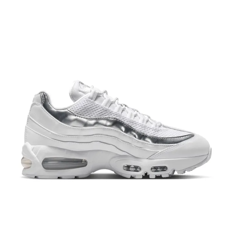 Nike Air Max 95 White/Light Charcoal/Metallic Silver (IR1129-100)
