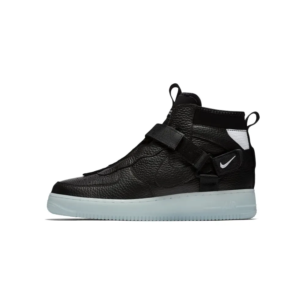 Nike Air Force 1 Mid Utility Black Half Blue Black/Half Blue-White (AQ9758-001)
