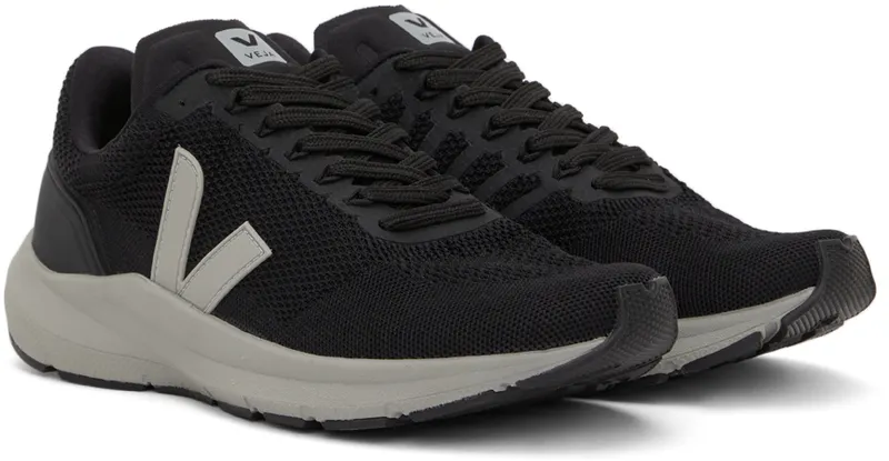 Veja Black & Grey V-Knit Marlin Sneakers (LN1002247)