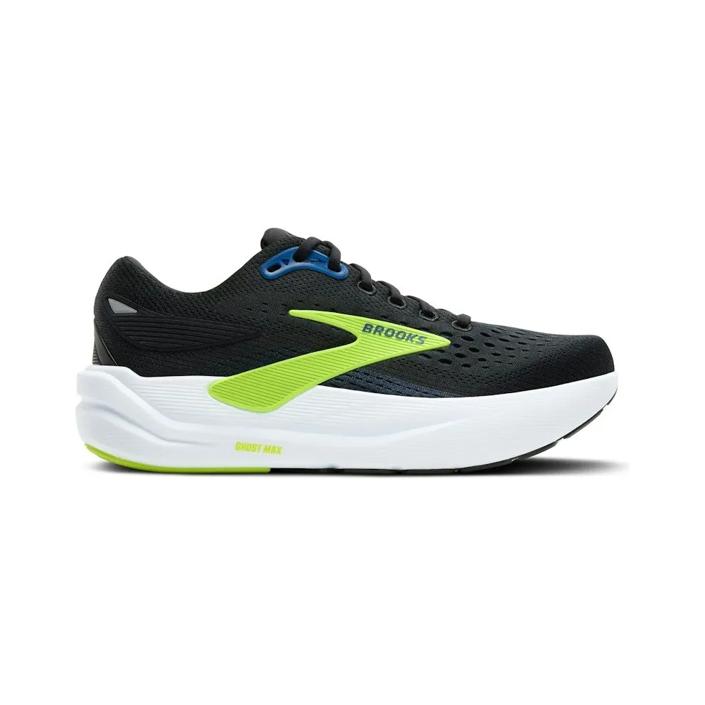 Brooks Ghost Black / Navy / Acid Lime (110464-1D-078)